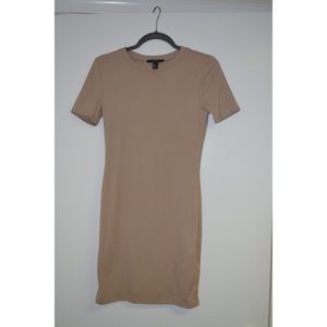 Forever 21 Tight Tan Dress